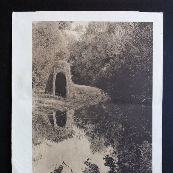 FISHING CAMP - LAKE POMO #108 Edward Sheriff Curtis Print - Picture 2 of 16